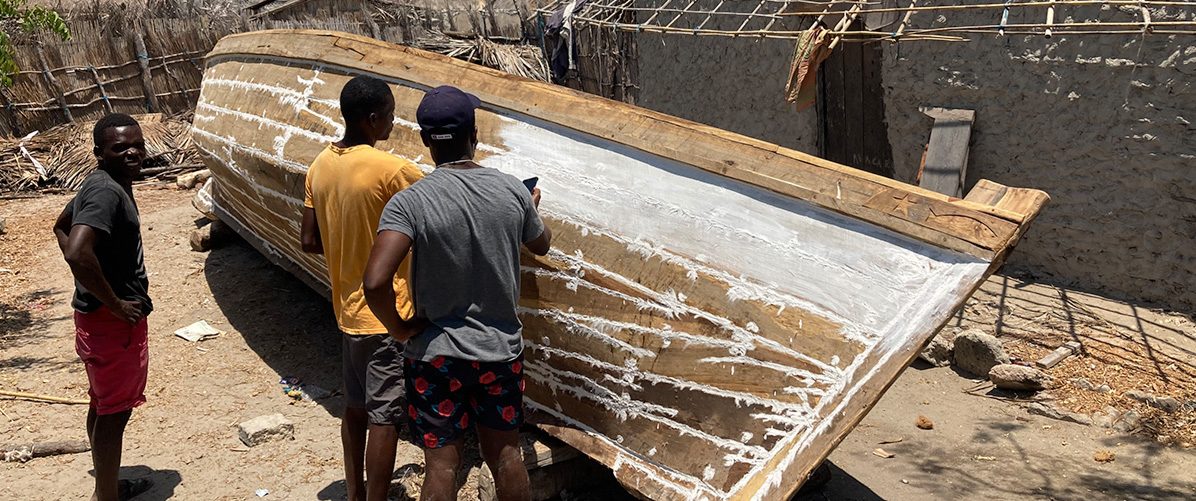 Dhow-making